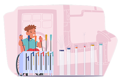 1 in 3 unable to walk